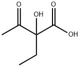 Butanoic acid, 2-ethyl-2-hydroxy-3-oxo- (9CI) 结构式