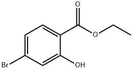4-溴-2-羟基苯甲酸乙酯 结构式
