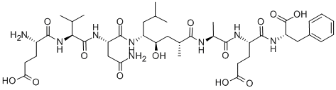 OM99-2;[2-AMINOBENZOYL-GLY1]-GALANIN FRAGMENT (1-10)-LYS(RETRO-M-NITRO-TYR) AMIDE, HUMAN TRIFLUOROACETATE SALT 结构式