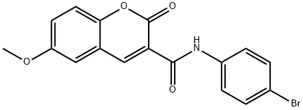 N-(4-bromophenyl)-6-methoxy-2-oxo-2H-chromene-3-carboxamide