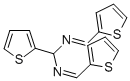 2-噻吩基-N,N-双(2-噻吩亚甲基)甲烷二氨 结构式