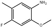 Benzenamine, 4-fluoro-2-methoxy-5-methyl- (9CI) 结构式