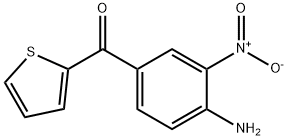 2-(4-amino-3-nitrobenzoyl)thiophene 结构式