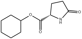 cyclohexyl 5-oxoprolinate 结构式