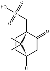D(+)-10-樟脑磺酸 结构式