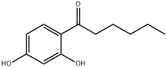 2',4'-二羟基苯己酮 结构式