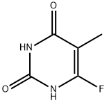 6-氟代胸腺嘧啶 结构式