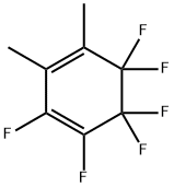 1,2,5,5,6,6-Hexafluoro-3,4-dimethyl-1,3-cyclohexadiene 结构式