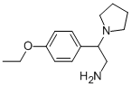 2-(4-乙氧基苯基)-2-(吡咯烷-1-基)乙烷-1-胺 结构式