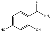 2,4-二羟基苯甲酰胺 结构式