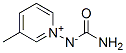 1-[[Amino(oxylato)methylene]amino]-3-methylpyridinium 结构式