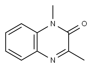 1,3-二甲基喹喔啉-2(1H)-酮 结构式