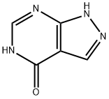 别嘌醇原料药 结构式