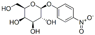 4-硝基苯基-D-吡喃葡糖苷 结构式