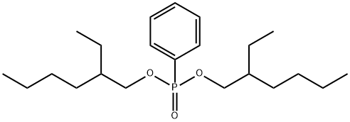 bis(2-ethylhexyl) phenylphosphonate  结构式