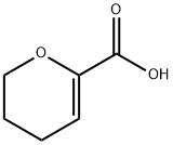 5,6-二氢-4H-2-吡喃酸 结构式