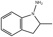 1-氨基-2-甲基吲哚啉 结构式