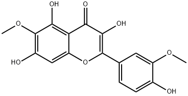 菠叶素 结构式