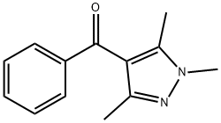 苯基(1,3,5-三甲基-1H-吡唑-4-基)甲酮 结构式