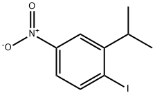 1-碘-2-异丙基-4-硝基苯 结构式