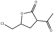 2-氧代-3-乙氧羰基-5-氯甲基四氢呋喃 结构式