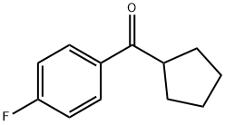 (4-氟苯基)(吡咯烷-1-基)甲酮 结构式