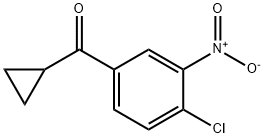 4-氯-3-硝基苯环丙烷甲酮 结构式