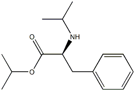 N-Isopropyl-3-phenyl-L-alanine isopropyl ester 结构式