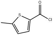 5-甲基噻吩-2-羰酰氯 结构式