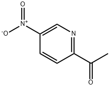 1-(5-硝基吡啶-2-基)乙酮 结构式