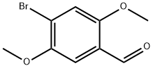 4-溴-2,5-二甲氧基苯甲醛 结构式