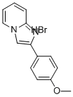 2-(4-METHOXY-PHENYL)-IMIDAZO[1,2-A]PYRIDINE MONOHYDROBROMINE 结构式