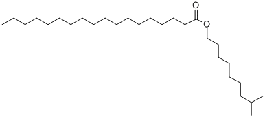 硬脂酸异癸酯 结构式
