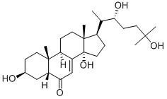 2-脱氧蜕皮激素 结构式