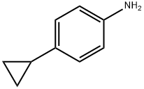4-环丙烷基苯胺 结构式