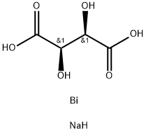 酒石酸铋钠 结构式