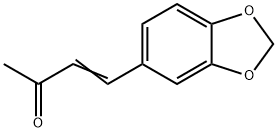 3,4-(亚甲二氧基)苯亚甲基丙酮 结构式