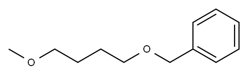 (4-Methoxybutoxy)methylbenzene 结构式