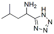 3-甲基-1-(1H-1,2,3,4-四唑-5-基)丁烷-1-胺 结构式