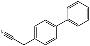 4-联苯乙腈 结构式