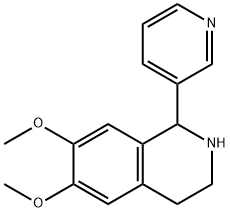 6,7-二甲氧基-1-吡啶-3-基-1,2,3,4-四氢异喹啉 1.5H2C2O4 结构式