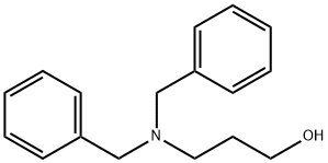 3-(二苄氨基)-1-丙醇 结构式