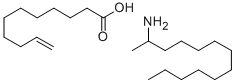 undec-10-enoic acid, compound with 2-tridecylamine (1:1) 结构式