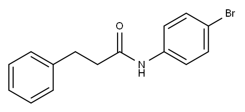 N-(4-溴苯基)-3-苯基丙酰氨 结构式