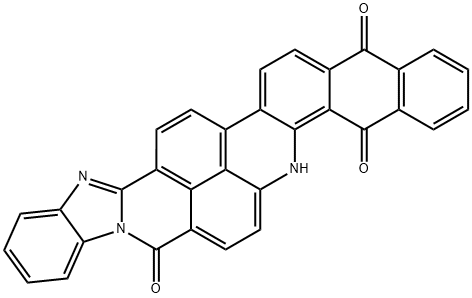 anthra[1,2-c]benzimidazo[2,1-i]benzo[lmn][2,8]phenanthroline-5,9,20(6H)-trione 结构式