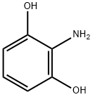 2-氨基-1,3-苯二酚 结构式