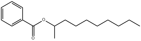 2-Decanol, benzoate 结构式