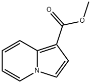 中氮茚-1-甲酸甲酯 结构式