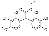 2,3-Dichloro-α-(2,3-dichloro-4-Methoxyphenyl)-4-Methoxy-benzeneacetic Acid Ethyl Ester 结构式