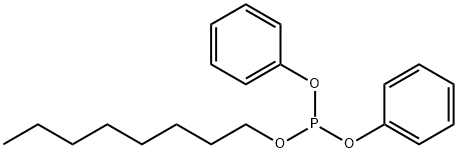 亚磷酸辛二苯酯 结构式